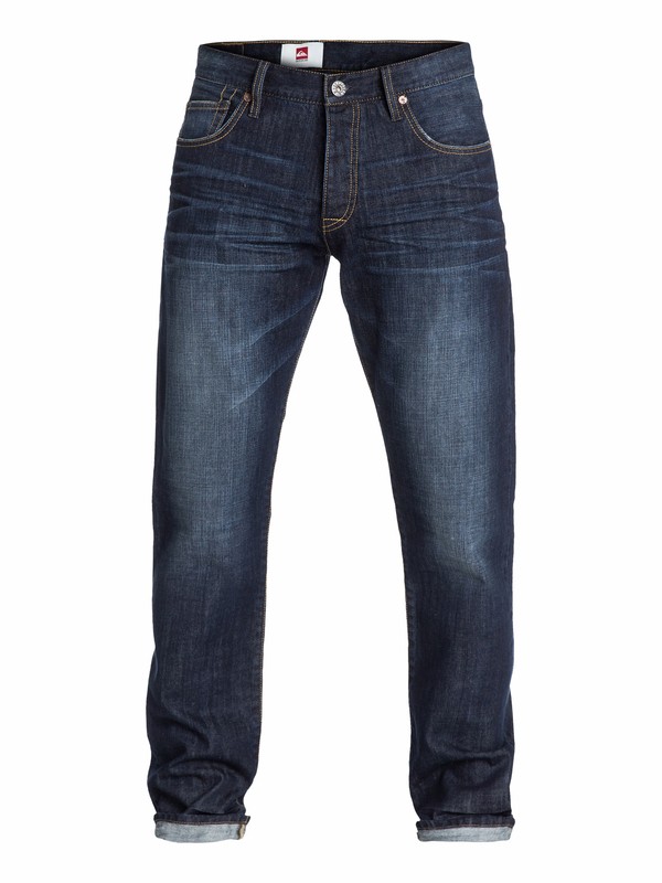 quiksilver, Kracker Aged Straight Tapered Fit Jeans, 32" Inseam, AGED (brjw) 0 Kracker Aged Straight Tapered Fit Jeans, 32" Inseam EQYDP03006 Quiksilver
