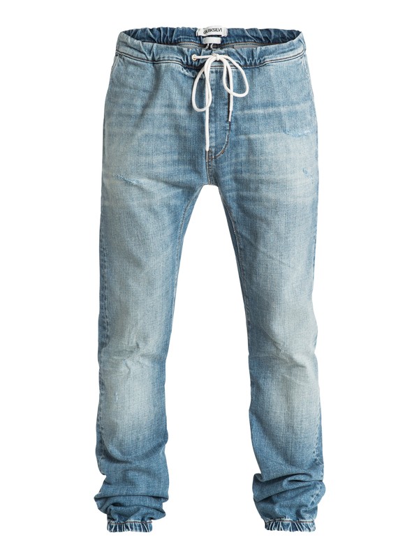 quiksilver, Fonic Denim Jogger Pants, USED (bmpw) 0 Fonic Denim Jogger Pants EQYDP03117 Quiksilver