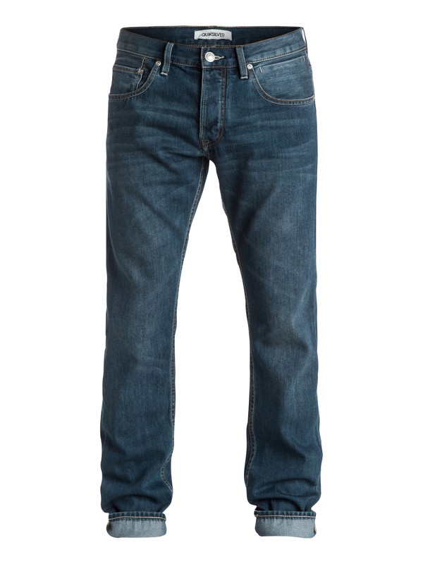 quiksilver, Revolver Best Straight-Fit Jeans, SUPER USED (bkpw) 0 Revolver Best Straight-Fit Jeans EQYDP03118 Quiksilver