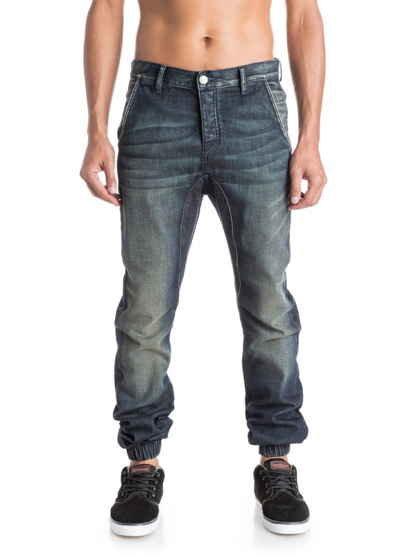 quiksilver, The Fonic Fix - Jean coupe straight, OLDEN BLUE (brdw) 0 The Fonic Fix - Jean coupe straight EQYDP03192 Quiksilver