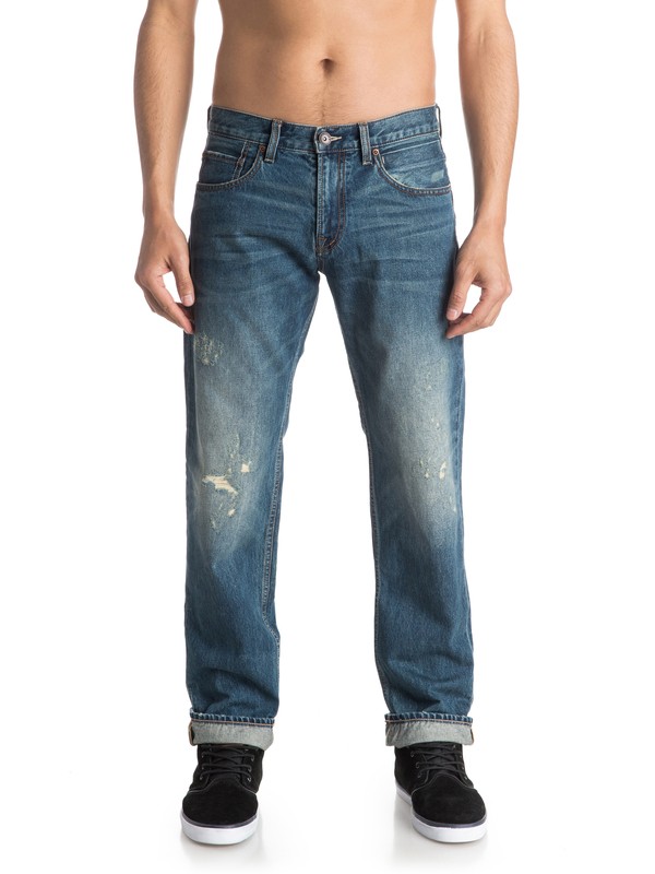 quiksilver, Sequel Original Vintage 32" - Vaqueros Corte Regular, ORIGINAL VINTAGE (bspw) 0 Sequel Original Vintage 32" - Vaqueros Corte Regular Azul EQYDP03233 Quiksilver
