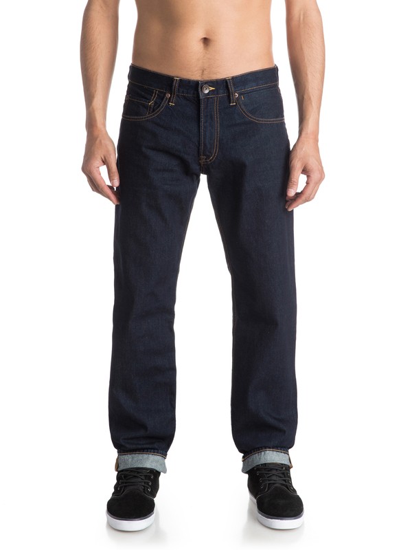 Sequel Rinse 34" - Regular Fit Jeans EQYDP03265 0 Sequel Rinse 34" - Jean regular EQYDP03265 Quiksilver