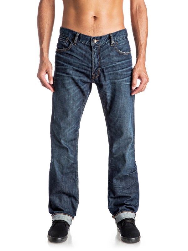 quiksilver, The Avalon Agy Blue - Jean ample, AGY BLUE (bncw) 0 The Avalon Agy Blue - Jean ample EQYDP03307 Quiksilver