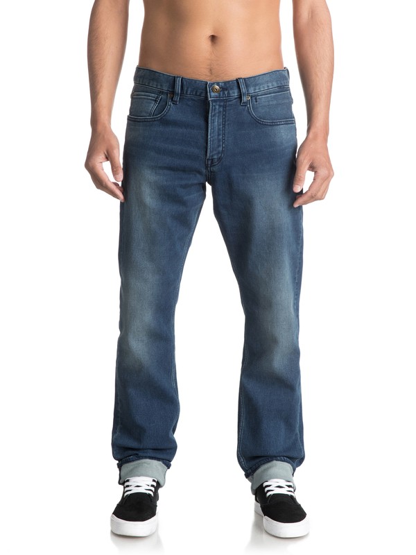 quiksilver, Revolver Iron Blue - Jean coupe droite, IRON BLUE USED (bpnw) 0 Revolver Iron Blue - Jean coupe droite Bleu EQYDP03336 Quiksilver