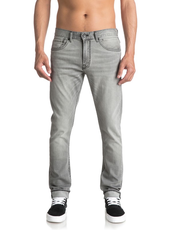 quiksilver, Distorsion Iron - Jean slim, IRON (kzmw) 0 Distorsion Iron - Jean slim EQYDP03351 Quiksilver