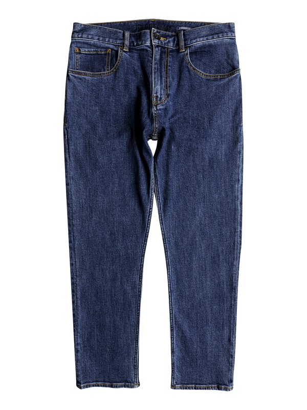 quiksilver, Original Straight Fit Jeans, 90S BLUE (bqp0) 0 Original Straight Fit Jeans EQYDP03366 Quiksilver