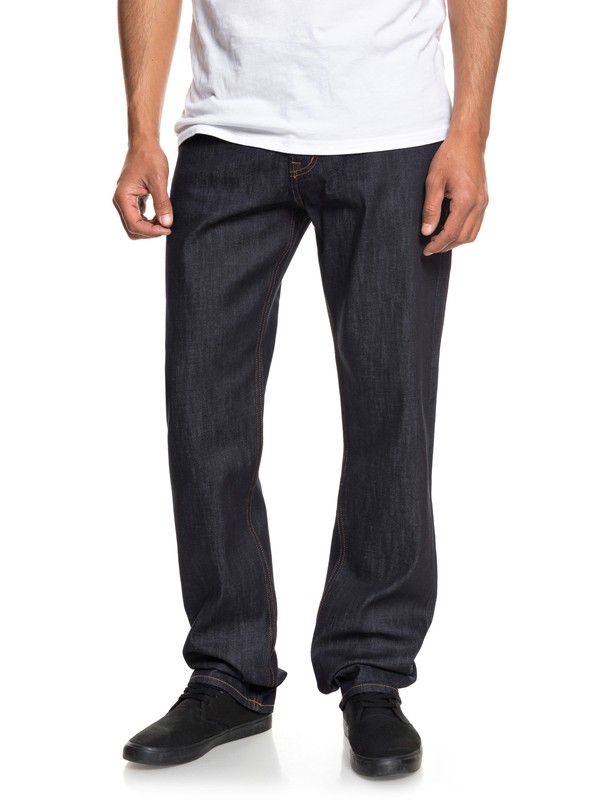 quiksilver, Sequel Regular Fit Jeans, RINSE (bsnw) 0 Sequel Regular Fit Jeans Azul EQYDP03376 Quiksilver