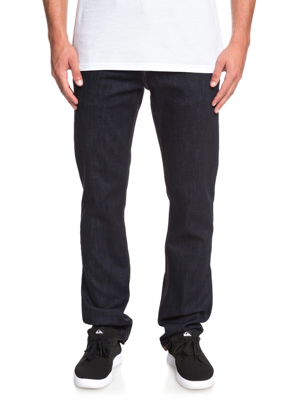 quiksilver, Sequel Rinse - Regular Fit Jeans for Men, RINSE (bsnw) 0 Sequel Rinse - Regular Fit Jeans for Men Blue EQYDP03393 Quiksilver
