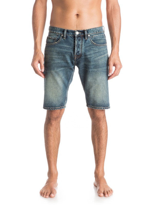 quiksilver, Sequel Vintage Brown - Short denim, VINTAGE BROWN (bgpw) 0 Sequel Vintage Brown - Short denim EQYDS03039 Quiksilver