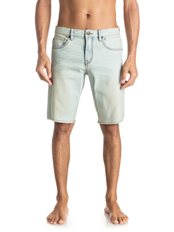quiksilver, Revolver Bleached - Short en denim, BLEACHED SURF (bejw) 0 Revolver Bleached - Short en denim EQYDS03069 Quiksilver