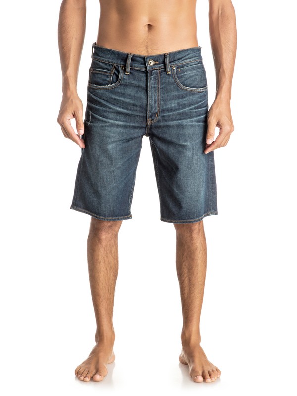 quiksilver, The Avalon Agy Blue - Short en denim, AGY BLUE (bncw) 0 The Avalon Agy Blue - Short en denim EQYDS03070 Quiksilver