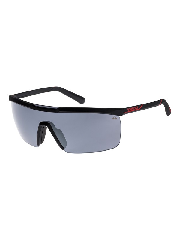 quiksilver, Boneless - Occhiali da sole da Uomo, BLACK/FLASH SILVER (xkks) 0 Boneless - Occhiali da sole da Uomo Black EQYEY03012 Quiksilver