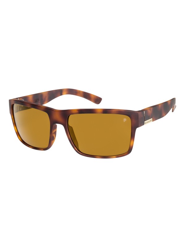quiksilver, Ridgemont Polarised Sunglasses, MATTE TORTOISE/FLASH GOLD POLA (xccr) 0 Ridgemont Polarised Sunglasses Brown EQYEY03023 Quiksilver