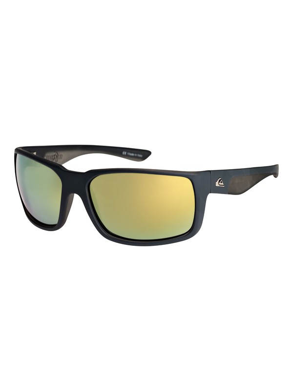 quiksilver, Chaser - Lunettes de soleil pour Homme, GREY/FLASH YELLOW (xksy) 0 Chaser - Lunettes de soleil pour Homme Noir EQYEY03027 Quiksilver