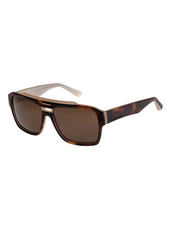 quiksilver, Parker - Lunettes de soleil, MATTE TORTOISE-CREAM/BOWN (xccc) 0 Parker - Lunettes de soleil EQYEY03028 Quiksilver