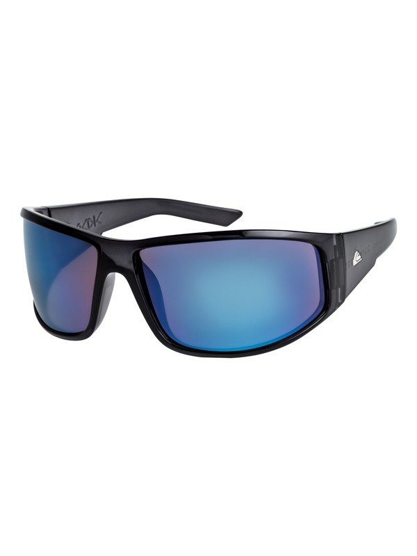 quiksilver, AKDK - Lunettes de soleil pour Homme, SHINY CRYSTAL SMOKE/FLASH BLUE (xssb) 0 AKDK - Lunettes de soleil pour Homme Gris EQYEY03030 Quiksilver