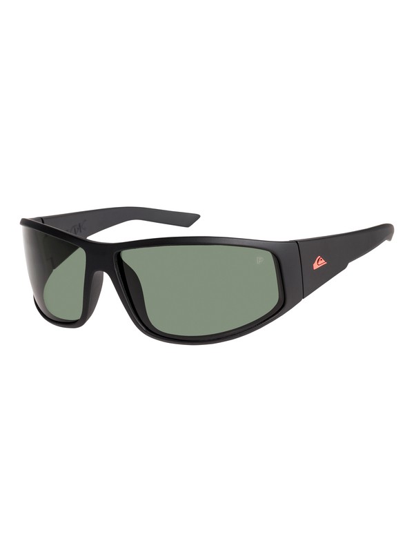 quiksilver, AKDK Polarised Floatable - Lunettes de soleil pour Homme, MATTE BLACK/GREEN POLARIZED (xkgg) 0 AKDK Polarised Floatable - Lunettes de soleil pour Homme Noir EQYEY03032 Quiksilver