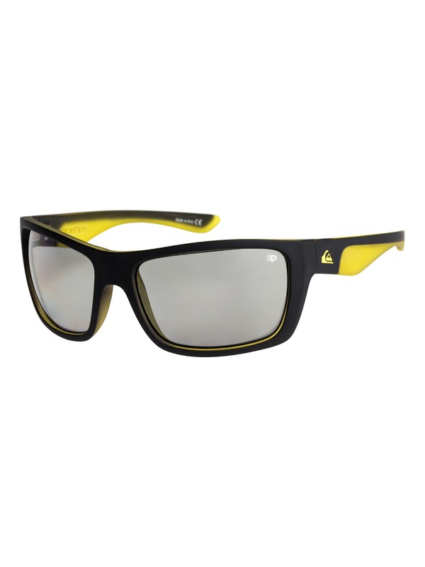 quiksilver, Hideout Polarised Photochromic - Sunglasses, MATTE BLACK-YELLOW/PHOTOCHROMI (xkkg) 0 Hideout Polarised Photochromic - Sunglasses Black EQYEY03033 Quiksilver