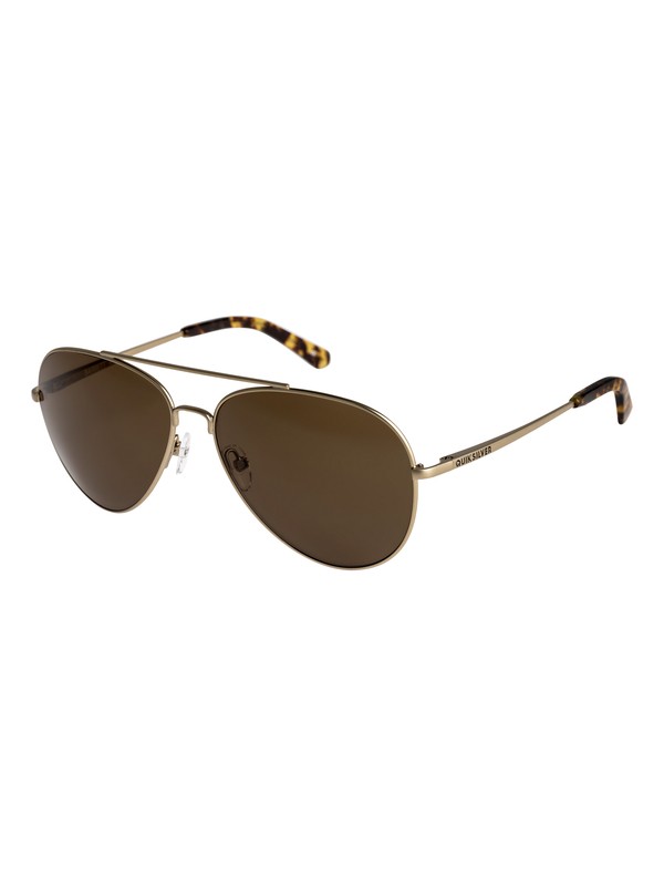 quiksilver, Barrett - Sonnenbrille für Männer, MATTE GOLD/BROWN (xyyc) 0 Barrett - Sonnenbrille für Männer Gelb EQYEY03035 Quiksilver