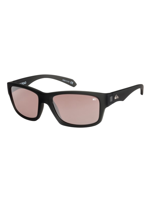 quiksilver, Off Road HD Polarised - Lunettes de soleil, RUBBERIZED CRYSTAL SMOKE/PINK (xssm) 0 Off Road HD Polarised - Lunettes de soleil EQYEY03038 Quiksilver