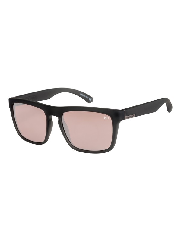 quiksilver, The Ferris HD Polarised - Sunglasses, RUBBERIZED CRYSTAL SMOKE/PINK (xssm) 0 The Ferris HD Polarised - Sunglasses Gray EQYEY03042 Quiksilver