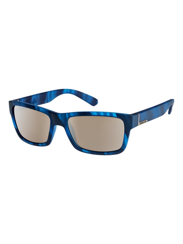 quiksilver, Deville - Lunettes de soleil pour Homme, MATTE BLUE HAVANA/FLASH SILVER (xbbs) 0 Deville - Lunettes de soleil pour Homme Bleu EQYEY03043 Quiksilver