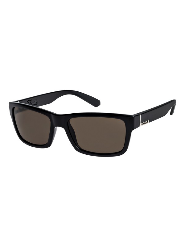quiksilver, Deville - Lunettes de soleil pour Homme, SHINY BLACK/GREY (xkks) 0 Deville - Lunettes de soleil pour Homme EQYEY03043 Quiksilver