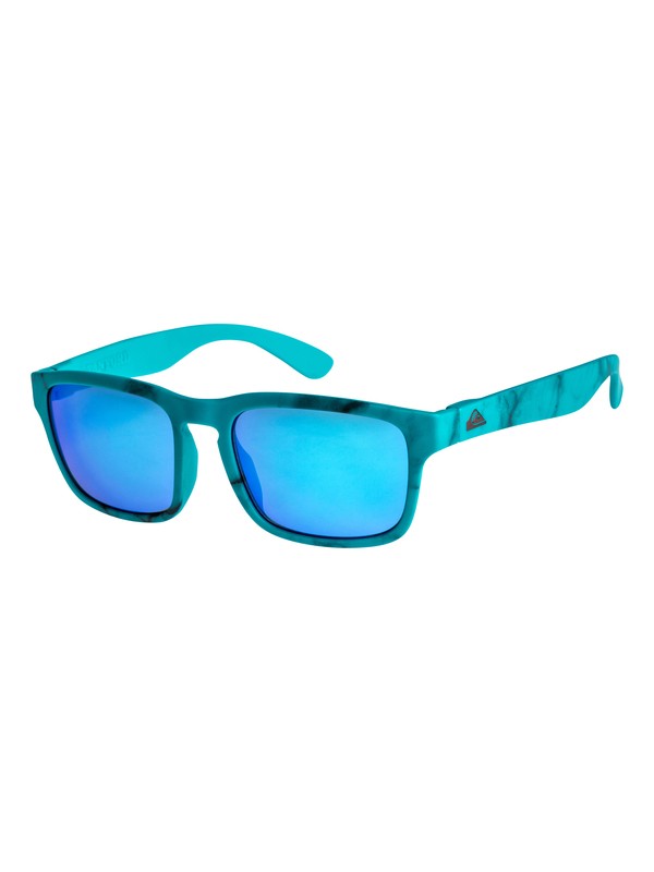 quiksilver, Stanford - Sunglasses, MATTE BLUE TIE & DYE PRINT/ML (xbbc) 0 Stanford - Sunglasses Blue EQYEY03065 Quiksilver