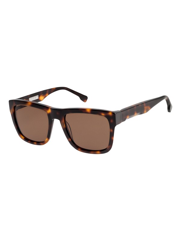 quiksilver, Nashville Sunglasses, SHINY TORTOISE/ GREEN (xccg) 0 Nashville Sunglasses Brown EQYEY03069 Quiksilver