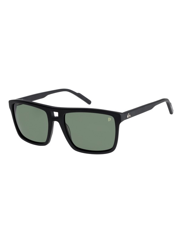 quiksilver, Brigade - Sunglasses for Men, MATTE BLACK/ GLASS POLARIZED G (xkkg) 0 Brigade - Sunglasses for Men EQYEY03070 Quiksilver