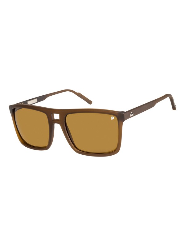 quiksilver, Brigade - Sunglasses for Men, MATTE CRYSTAL BROWN/MINERAL GL (xmcc) 0 Brigade - Sunglasses for Men Pink EQYEY03070 Quiksilver