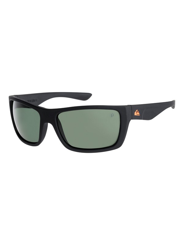 quiksilver, Hideout Polarised Floatable - Lunettes de soleil, MATTE BLACK/ GREEN POLARIZED (xkgg) 0 Hideout Polarised Floatable - Lunettes de soleil Noir EQYEY03071 Quiksilver