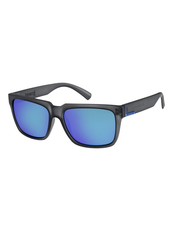 quiksilver, Bruiser - Lunettes de soleil pour Homme, MATTE CRYSTAL SMOKE/ FLASH DAR (xssb) 0 Bruiser - Lunettes de soleil pour Homme Gris EQYEY03075 Quiksilver