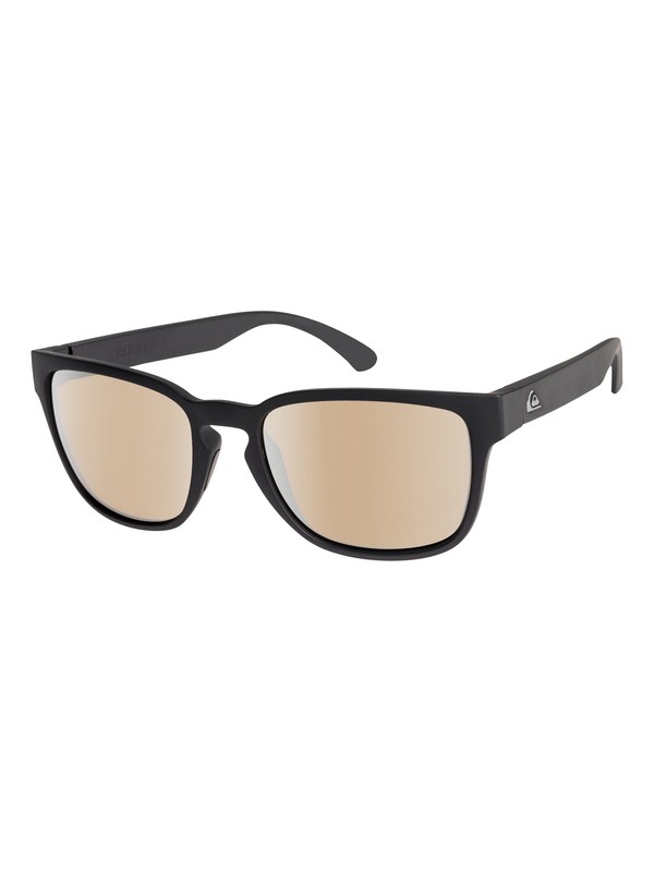 quiksilver, Rekiem - Lunettes de soleil pour Homme, MATTE BLACK/FLASH SILVER (xkss) 0 Rekiem - Lunettes de soleil pour Homme Noir EQYEY03086 Quiksilver