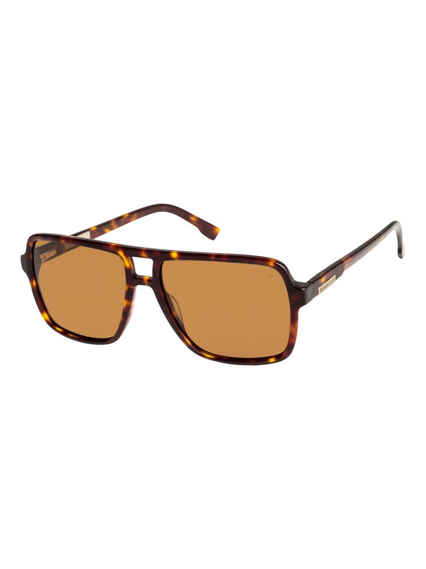 quiksilver, Scrambler Polarised - Lunettes de soleil pour Homme, SHINY TORTOISE/BROWN POLARIZED (xscc) 0 Scrambler Polarised - Lunettes de soleil pour Homme Gris EQYEY03093 Quiksilver