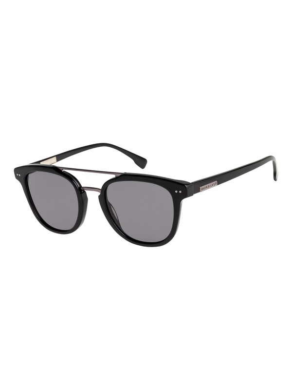 quiksilver, Baltimore - Lunettes de soleil pour Homme, SHINY BLACK-GUN/GREY (xkss) 0 Baltimore - Lunettes de soleil pour Homme Noir EQYEY03098 Quiksilver