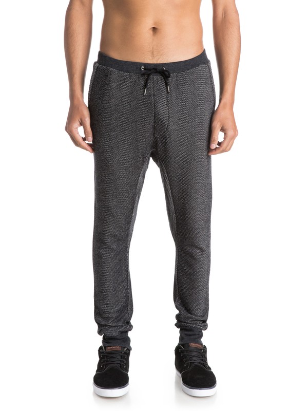 quiksilver, New Fonic Fleece - Pantalon de jogging, TARMAC (kta0) 0 New Fonic Fleece - Pantalon de jogging EQYFB03049 Quiksilver