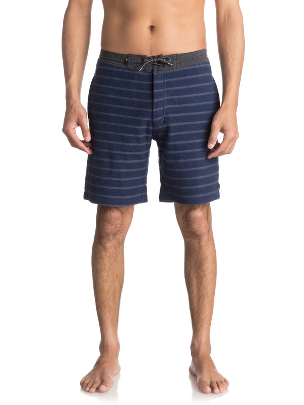 quiksilver, Street Fleece Streetshorts, MEDIEVAL BLUE STREET SHORT (bte3) 0 Street Fleece Streetshorts Blue EQYFB03113 Quiksilver