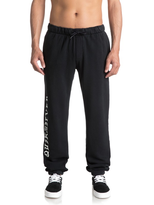 quiksilver, BEACH SCUM PANT, BLACK (kvj0) 0 BEACH SCUM PANT EQYFB03116 Quiksilver