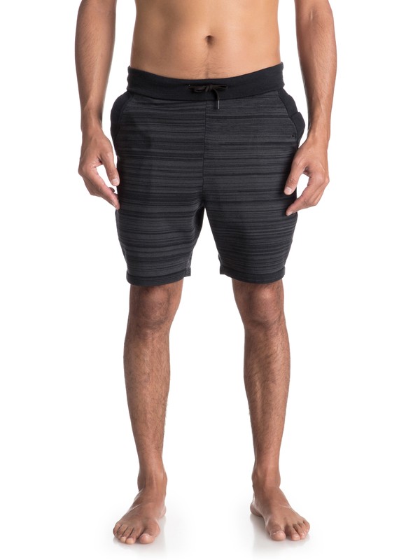 quiksilver, Highland - Short en molleton technique pour Homme, BLACK (kvj0) 0 Highland - Short en molleton technique pour Homme EQYFB03138 Quiksilver