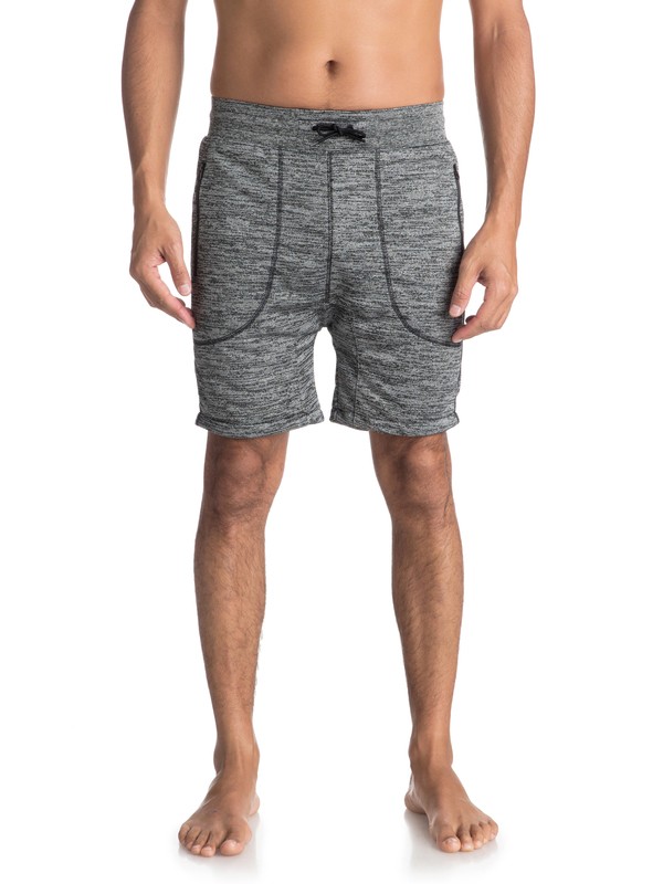 quiksilver, Kurzo - Short en molleton technique pour Homme, DARK GREY HEATHER (krph) 0 Kurzo - Short en molleton technique pour Homme EQYFB03142 Quiksilver