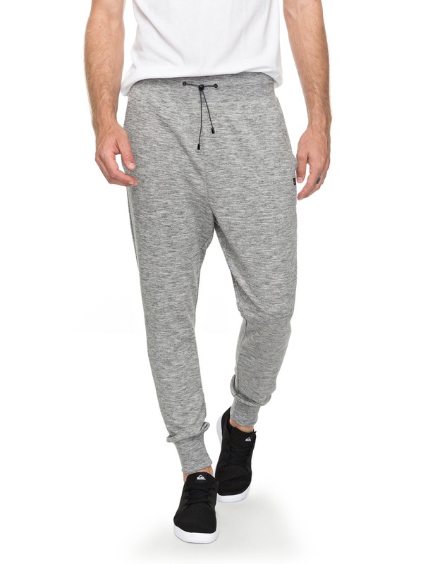 quiksilver, Airdrove - Pantalon pour Homme, MEDIUM GREY HEATHER (kpvh) 0 Airdrove - Pantalon pour Homme Noir EQYFB03145 Quiksilver