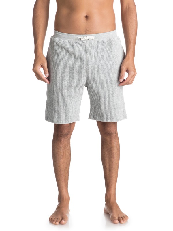 quiksilver, Diamond Tail - Short en molleton pour Homme, LIGHT GREY HEATHER (sjsh) 0 Diamond Tail - Short en molleton pour Homme EQYFB03146 Quiksilver