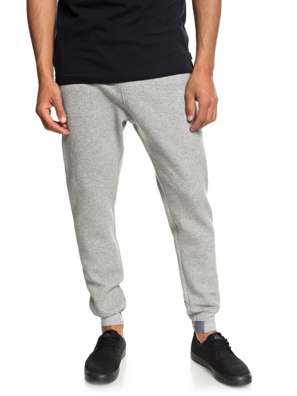 quiksilver, Quikbond Technical Bonded Joggers, LIGHT GREY HEATHER (sjsh) 0 Quikbond Technical Bonded Joggers EQYFB03157 Quiksilver