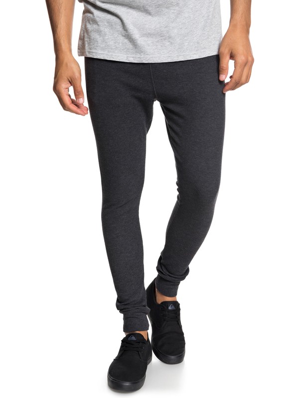 quiksilver, Men's Packable Thermal Bottoms, DARK GREY HEATHER (krph) 0 Men's Packable Thermal Bottoms EQYFB03162 Quiksilver