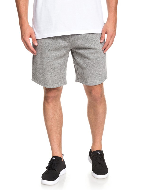 quiksilver, Everyday Sweat Shorts, LIGHT GREY HEATHER (sjsh) 0 Everyday Sweat Shorts Grey EQYFB03168 Quiksilver