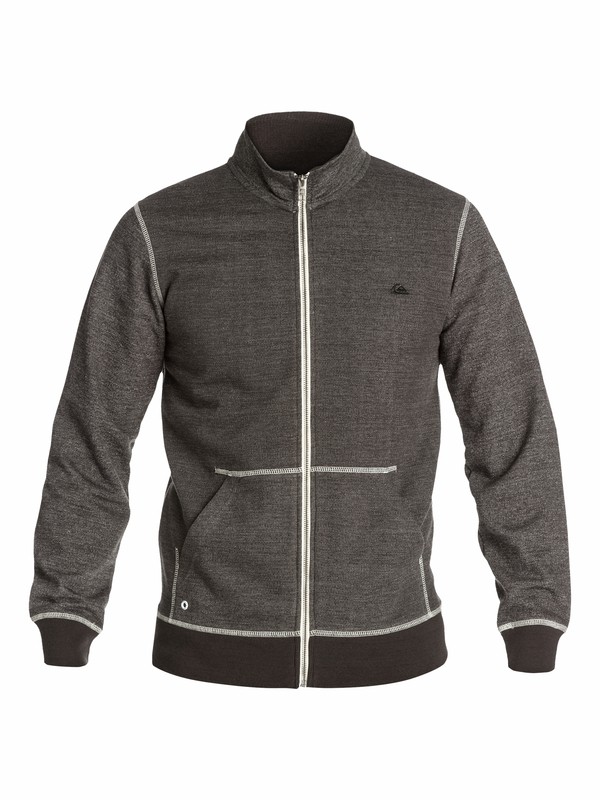 quiksilver, Major Full Zip, DARK GREY HEATHER (ktfh) 0 Major Full Zip EQYFT03002 Quiksilver