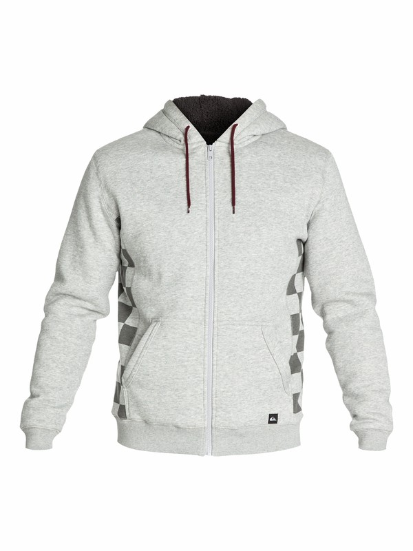 quiksilver, Solana Sherpa, LIGHT GREY HEATHER (sgrh) 0 Solana Sherpa EQYFT03009 Quiksilver