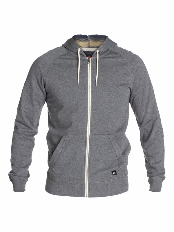 quiksilver, Bradley, MEDIUM GREY HEATHER (kpwh) 0 Bradley EQYFT03015 Quiksilver