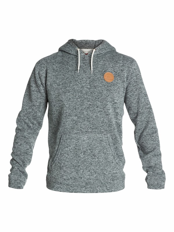 quiksilver, Keller Hood, MEDIUM GREY HEATHER (kpwh) 0 Keller Hood EQYFT03021 Quiksilver